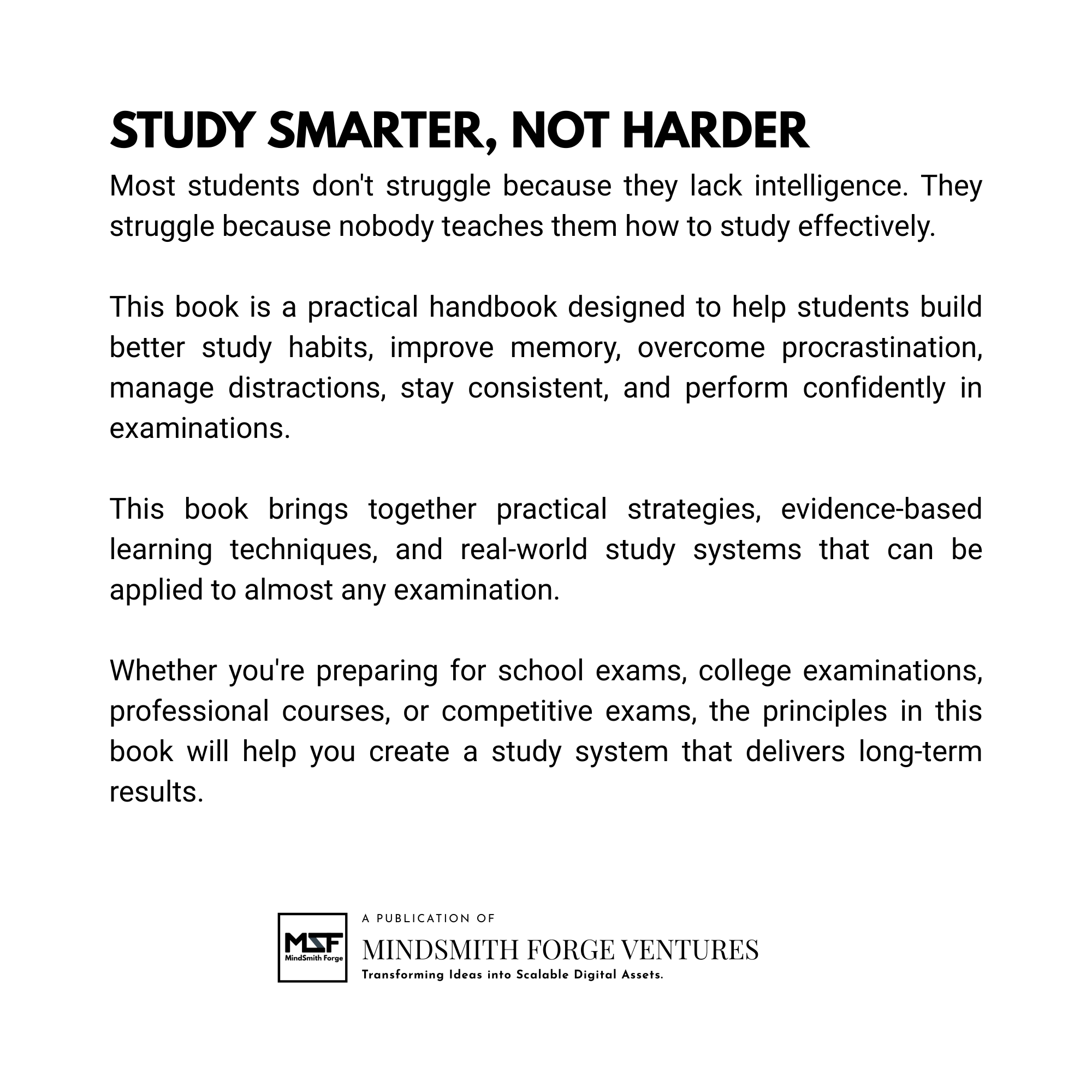 Study Smarter, Not Harder - Image 2